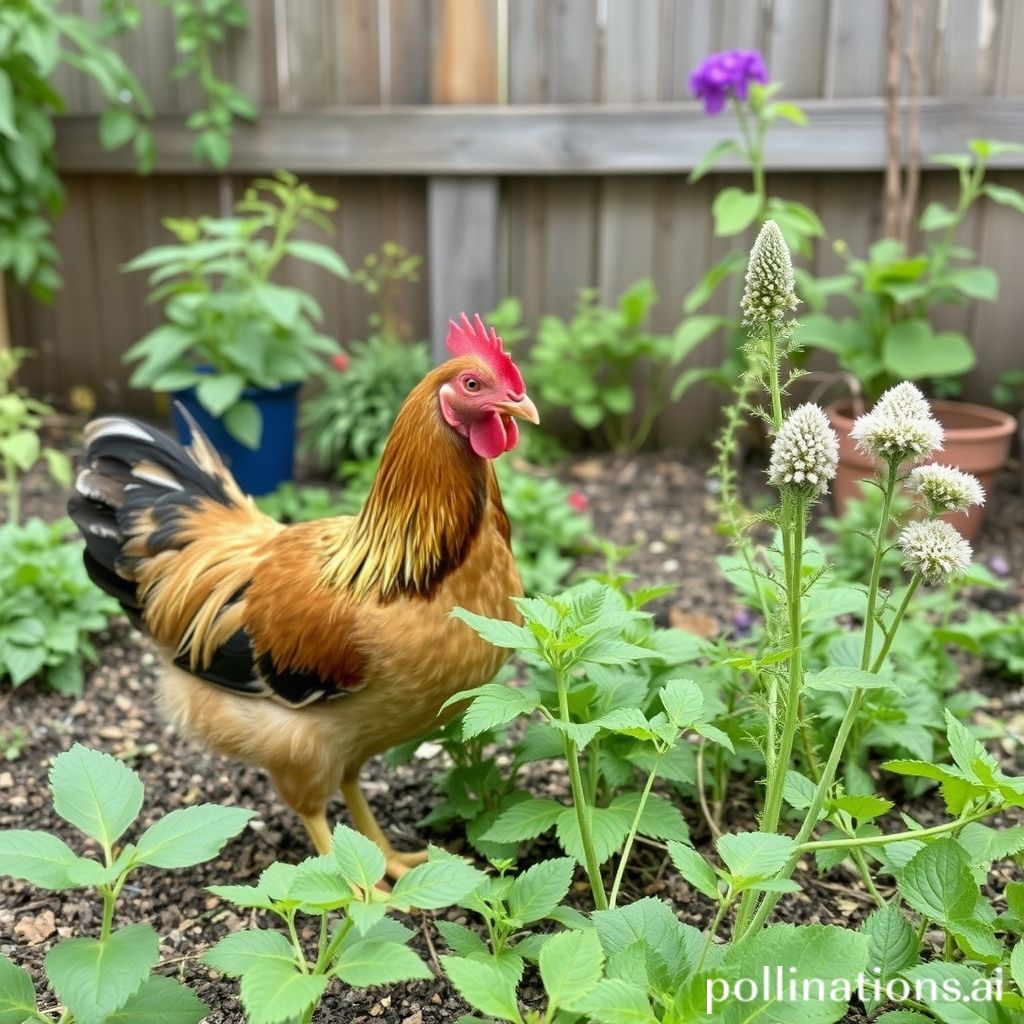 How To Keep Chickens Out Of The Garden Without Fencing?